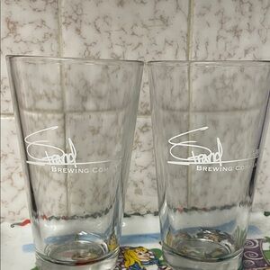 Strand Brewing Company Glass Set